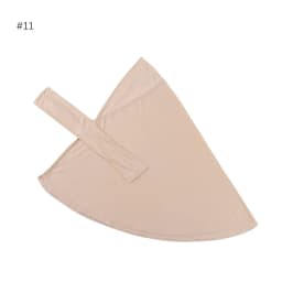 Soft Elastic Ready Jersey Cotton Hijab Undercap For Muslim Woman Bonnet Solid Color Instant Inner Caps Ladies Headband Free Size