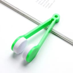 Multifunction Glasses Cleaning Rub Two-side Glasses Brush Mini Microfiber Cleaner Brushes Portable Eyeglass Wiping Tools
