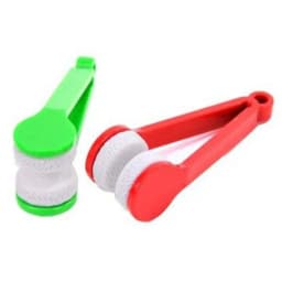 Multifunction Glasses Cleaning Rub Two-side Glasses Brush Mini Microfiber Cleaner Brushes Portable Eyeglass Wiping Tools