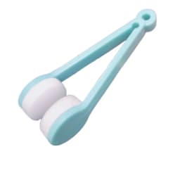 Multifunction Glasses Cleaning Rub Two-side Glasses Brush Mini Microfiber Cleaner Brushes Portable Eyeglass Wiping Tools