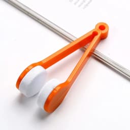 Multifunction Glasses Cleaning Rub Two-side Glasses Brush Mini Microfiber Cleaner Brushes Portable Eyeglass Wiping Tools