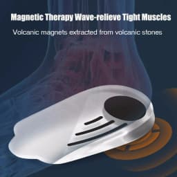 Magnetic Silicone Orthopedic Insoles for Shoes Men Women Plantar Fasciitis Relief O/X Legs Knee Varus Correction Feet Heel Pads