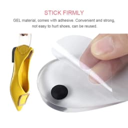 Magnetic Silicone Orthopedic Insoles for Shoes Men Women Plantar Fasciitis Relief O/X Legs Knee Varus Correction Feet Heel Pads