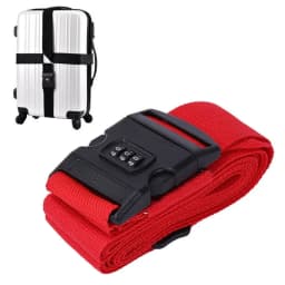 Travel Luggage Strap Adjustable Password Lock Packing Belt Baggage Secure Lock Anti-theft Luggage Strap Bundling Belt