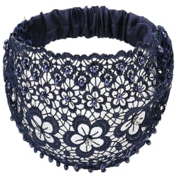 4 Color Ladies Khaki-Colored Faux Pearl Hollow Flowers Decor Bohemian Style Headband Suitable For Casual Cute Vintage Hairbands