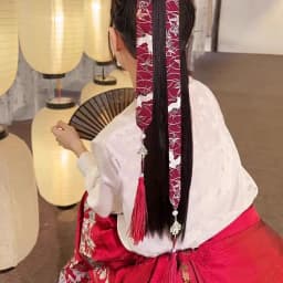 Retro Tassels Long Hair Straps Chinese Style Hair Ribbons Bow Hair Ornament Headdress Chinese Hanfu Head Bands Hair Accessories
