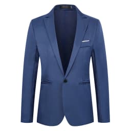 Summer Men's Casual Suit Fashion Business Office Trendy Non-ironing Anti-wrinkle Suit Jacket Solid Color Slim Fit Men's Suit