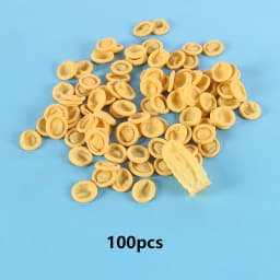 100Pcs Disposable Finger Cots Finger Protectors for Fingertips DIY Epoxy Resin Molds Making Tools Rubber Finger Gloves