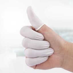 100Pcs Disposable Finger Cots Finger Protectors for Fingertips DIY Epoxy Resin Molds Making Tools Rubber Finger Gloves