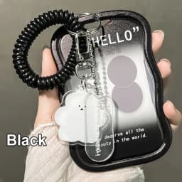 1 Set Student Slide Cover Card Set Meal Card Bus Card ID Protection Set Access Card Campus Card