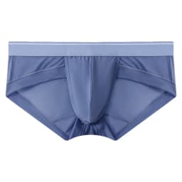 Men Briefs Breathable 3D Pouch Lightweight Men's Bikini Underwear Soft Sheer Comfort Quick Drying Stretchy Triangle for Summer