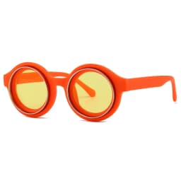 Fashion Vintage Round Sunglasses Women For Men Sun Glasses Punk Shades Luxury Brand Designer Classic Steampunk Shades UV400