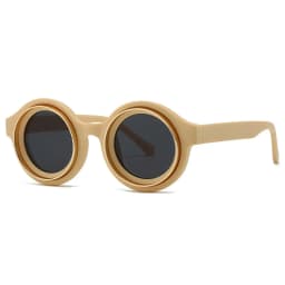 Fashion Vintage Round Sunglasses Women For Men Sun Glasses Punk Shades Luxury Brand Designer Classic Steampunk Shades UV400