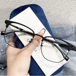 New Fashion Anti Blue Light Glasses Women Men Retro Half Frame Flat Glasses Female Eyeglass Ultra Light Anti UV Eyewear