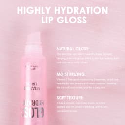 Crystal Jelly Lip Gloss Tube Lip Moisturizing Oil Shiny Lip Oil Moisturizing Women's Lip Gloss Makeup Lip Gloss Cosmetics