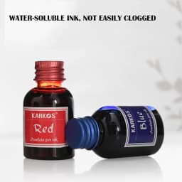 1 Bottle Pure Colorful 20/30ml Fountain Pen Ink Refilling Ink Stationery School High Quality Calligraphy Writing Fountain Ink