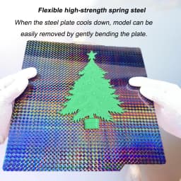X1C P1P P1S P2S A1 X1 Build Plate for Bambu Lab A1 Smooth PEI Sheet PEO PET for Bambulab A1 P1P 3D Printer Heatbed Build Plate