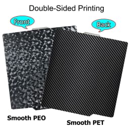 X1C P1P P1S P2S A1 X1 Build Plate for Bambu Lab A1 Smooth PEI Sheet PEO PET for Bambulab A1 P1P 3D Printer Heatbed Build Plate