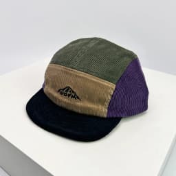 New Unisex Retro Embroidery Color Block Baseball Hats Corduroy Breathable Simple Sunshade Peaked Caps Versatile Fashion Street