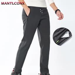 Summer Casual Pants Men Running Jogging Gym Fitness Quick Dry Trousers Men Outdoor Sports Pants Men Women Sweatpants Black 3XL