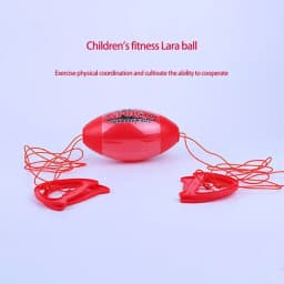 1pcs Combination Shuttle Ball Parent-child Interaction Outdoor Training Equipment Double Pull Ball Children's Kindergarten Toys