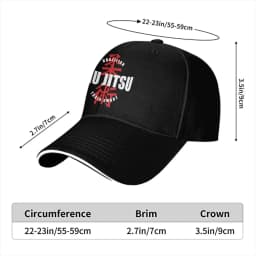 Train Smart Baseball Cap Men Hats Women Visor Protection Snapback Jiu Jitsu BJJ Caps
