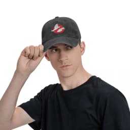 Funny Ghostbuster Movie Baseball Cap Couple Women Sun protection Trucker Dad Hat Summer Street Style Outdoor Sun Baseball Caps