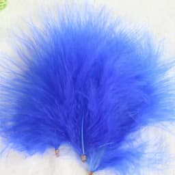 Velvet Feathers with Metal Clip Buckle, Turkey Plumas, DIY Feather Jewelry, Craft, Dream Catcher, Decoration Material, 10-12cm