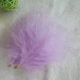 Velvet Feathers with Metal Clip Buckle, Turkey Plumas, DIY Feather Jewelry, Craft, Dream Catcher, Decoration Material, 10-12cm