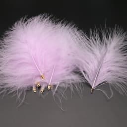 Velvet Feathers with Metal Clip Buckle, Turkey Plumas, DIY Feather Jewelry, Craft, Dream Catcher, Decoration Material, 10-12cm