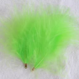 Velvet Feathers with Metal Clip Buckle, Turkey Plumas, DIY Feather Jewelry, Craft, Dream Catcher, Decoration Material, 10-12cm
