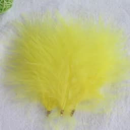 Velvet Feathers with Metal Clip Buckle, Turkey Plumas, DIY Feather Jewelry, Craft, Dream Catcher, Decoration Material, 10-12cm