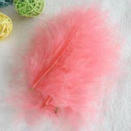Velvet Feathers with Metal Clip Buckle, Turkey Plumas, DIY Feather Jewelry, Craft, Dream Catcher, Decoration Material, 10-12cm