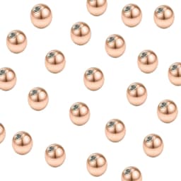 20 Pieces of Stainless Steel Replacement Ball Barbell Accessories 16G Top Bead Spiral Ball 14g / 16g Body Jewelry Piercing