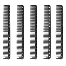 Professional Hair Comb Heat Resistant Medium Cutting Carbon Comb Salon Anti-static Brush Barber Styling Tool