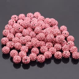 4 5 6 8 10 12mm Mixed Colors Rhinestone Crystal Ball Beads Spacer Beads For Jewelry Making Bracelet DIY Accessories