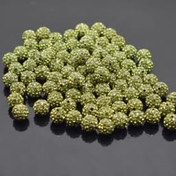 4 5 6 8 10 12mm Mixed Colors Rhinestone Crystal Ball Beads Spacer Beads For Jewelry Making Bracelet DIY Accessories