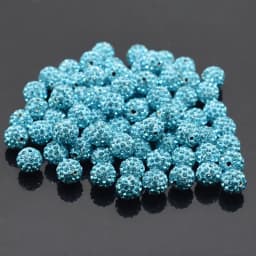 4 5 6 8 10 12mm Mixed Colors Rhinestone Crystal Ball Beads Spacer Beads For Jewelry Making Bracelet DIY Accessories