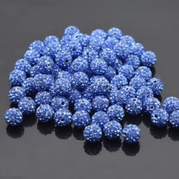 4 5 6 8 10 12mm Mixed Colors Rhinestone Crystal Ball Beads Spacer Beads For Jewelry Making Bracelet DIY Accessories