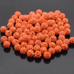 4 5 6 8 10 12mm Mixed Colors Rhinestone Crystal Ball Beads Spacer Beads For Jewelry Making Bracelet DIY Accessories