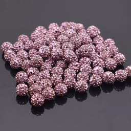 4 5 6 8 10 12mm Mixed Colors Rhinestone Crystal Ball Beads Spacer Beads For Jewelry Making Bracelet DIY Accessories