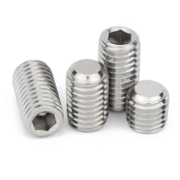M1.6 M2 M2.5 M3 M4 M5 M6 M8 M10 M12 M14M16 DIN913 Stainless Steel Allen Hex Hexagon Socket Flat End Grub Headless Bolt Set Screw