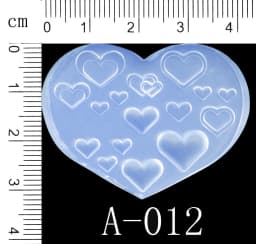 SNASAN Tiny Beads Cartoon Flowers Heart Star Nail Art Earrings Silicone Mould Jewelry Casting Tool UV Epoxy Resin Silicone Mold