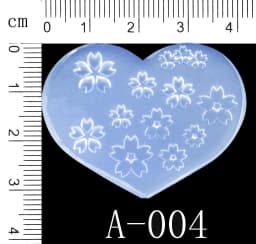 SNASAN Tiny Beads Cartoon Flowers Heart Star Nail Art Earrings Silicone Mould Jewelry Casting Tool UV Epoxy Resin Silicone Mold