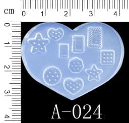 SNASAN Tiny Beads Cartoon Flowers Heart Star Nail Art Earrings Silicone Mould Jewelry Casting Tool UV Epoxy Resin Silicone Mold