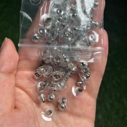 100-200pcs/Lot Rubber Ear Backs Stopper Earnuts Stud Earring Back Supplies For DIY Jewelry Findings Making Accessories Wholesale