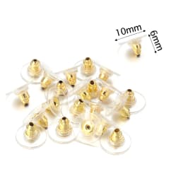 100-200pcs/Lot Rubber Ear Backs Stopper Earnuts Stud Earring Back Supplies For DIY Jewelry Findings Making Accessories Wholesale