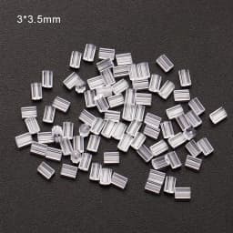 100-200pcs/Lot Rubber Ear Backs Stopper Earnuts Stud Earring Back Supplies For DIY Jewelry Findings Making Accessories Wholesale