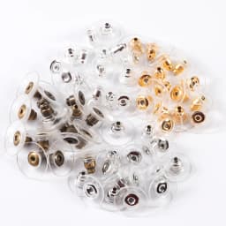 100-200pcs/Lot Rubber Ear Backs Stopper Earnuts Stud Earring Back Supplies For DIY Jewelry Findings Making Accessories Wholesale