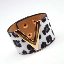 Europe Crack Leather Bracelet For Women Femme All-Match V Word Wide Punk Style Soft Jewellery Cool Wholesale